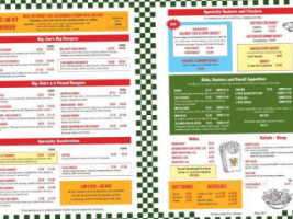 Big Jim's Drive In menu