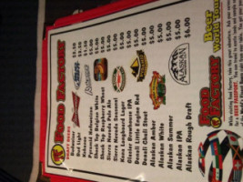 Food Factory menu