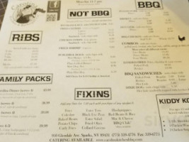 Carolina Kitchen Bbq Co. menu