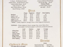 Star's menu