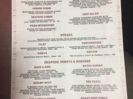 Central City Steak And Seafood menu