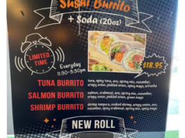 Sushi Pop menu