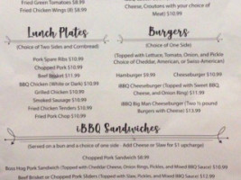 Ibar-b-que Express menu