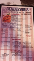 Rendezvous Sports And Grill menu