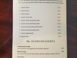 Mr.sushi South menu