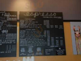 Wild Joe*s Coffee Spot menu