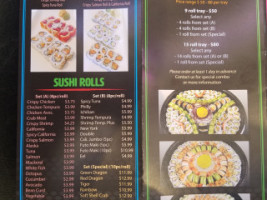 Ichiban Japanese Cuisine menu