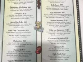 El Maguey Mexican menu