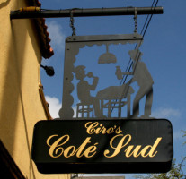 Cote Sud menu