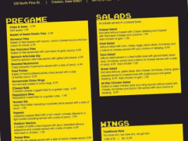 Mario's Sports Grill menu