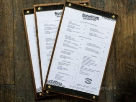 Boomtown Biscuits Whiskey menu