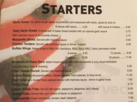 Valentino’s Pizzeria menu