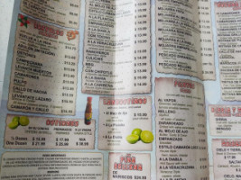 Mariscos El Camaron Loco #1 menu