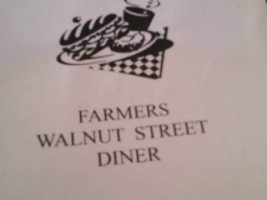 Farmers Walnut Street Diner menu