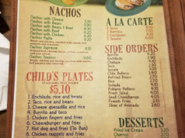 El Puerto menu