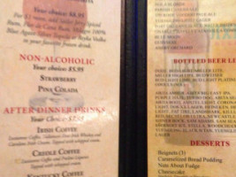 Jaeger's Seafood And Oyster House menu