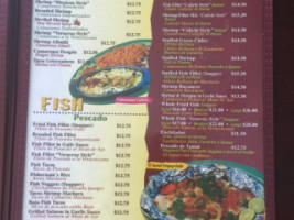 San Carlos Bay Seafood menu