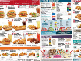 Sonic Drive-in menu