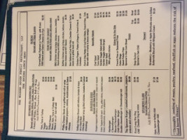 The Wooden Spoon menu