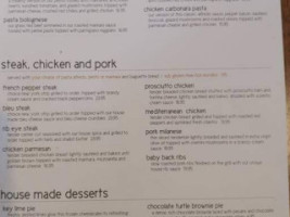 Latitude 45 menu