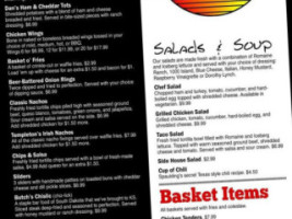 Spaulding's Food Drink menu