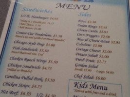 Belmond Drive-in menu