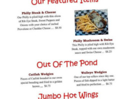 Rumours Sports Grill menu