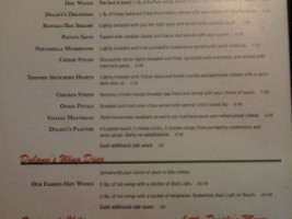 Dulanys Pub And Grille menu