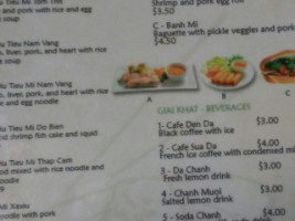 Pho Viet menu