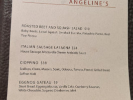 Angeline's menu