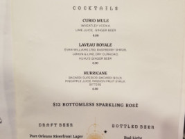 Curio menu