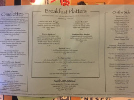 Peppersauce Cafe menu