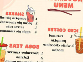 Nutrition Place menu