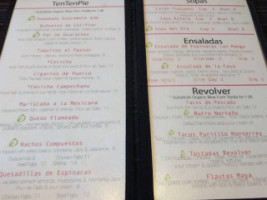 Hecho En Mexico menu