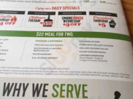 Chili's Grill menu