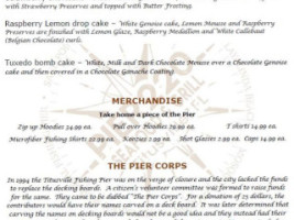 Pier 220 Seafood menu