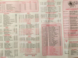 China Wok menu