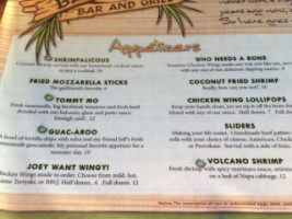 Bamboo Grill menu