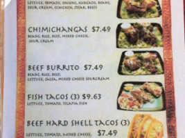 Los Molcajetes menu