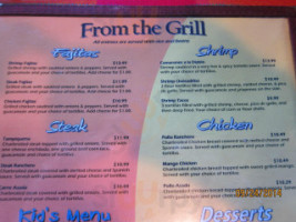 Angelinas Mexican menu