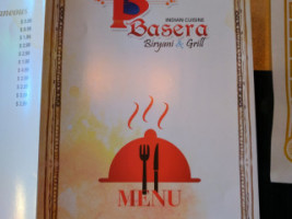 Basera Biryani Grill Indian Cuisine menu