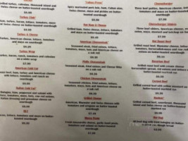 The Big Belly Deli menu