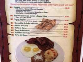 El Patron menu