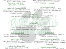 Pudge Astis Sports Grill menu