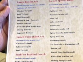 Fuji Sushi Llc menu