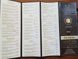 Indish Exotic Indian Restaurant Bar menu