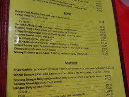 Karilagan menu