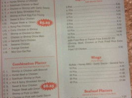 Eddie's Carryout menu