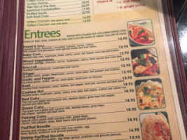 Thai Sushi Express menu