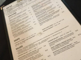 Rocksalt Grill menu